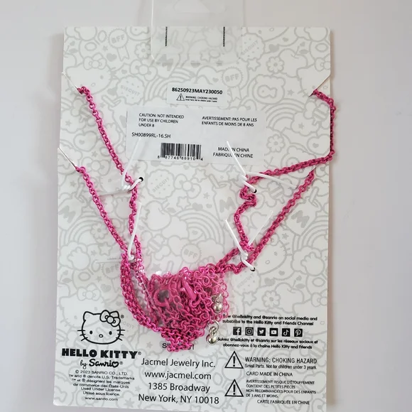 Hello Kitty 2pc Necklace Set, NEW - Picture 3 of 3